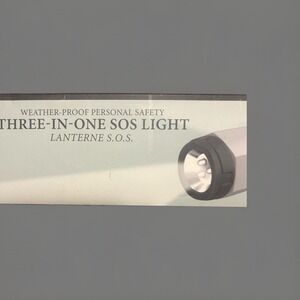 Restoration Hardware SOS  Light Three-in-one